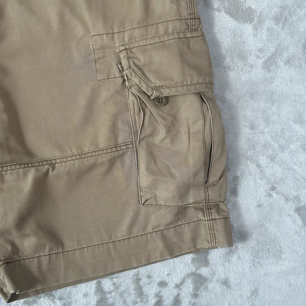 VTG 90's Polo Ralph Lauren Cargo Shorts Men 42 Military Utility Surplus Wide Y2K